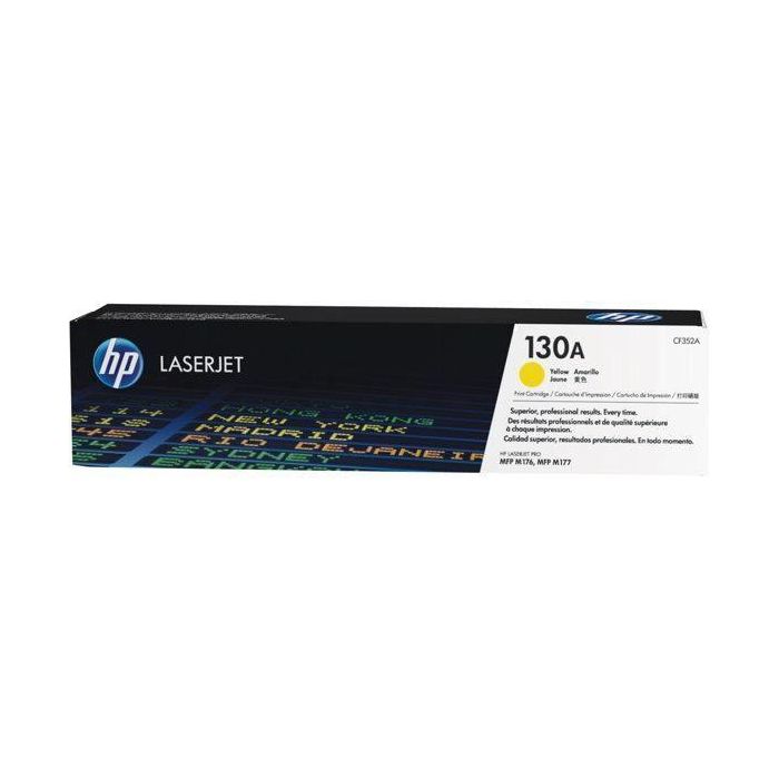 HP LaserJet Pro MFP M176n/M177 Toner Amarillo 130A HP LaserJet Pro MFP M176n/M177 Toner Amarillo 130A