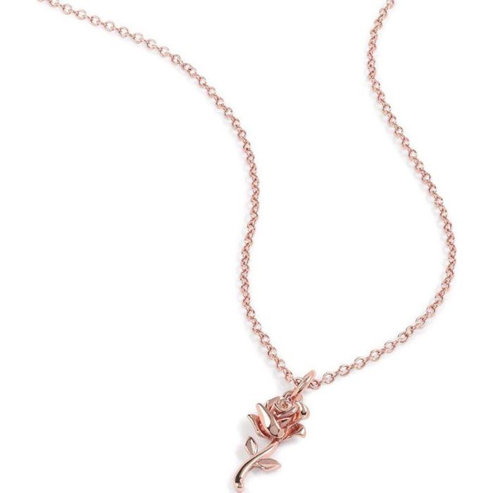 Disney Colgante Rosa La Bella y la Bestia Latón 1