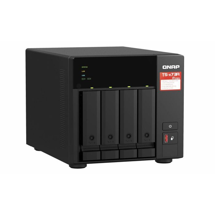 Almacenamiento en Red NAS Qnap TS-473A-SW5T Negro 2