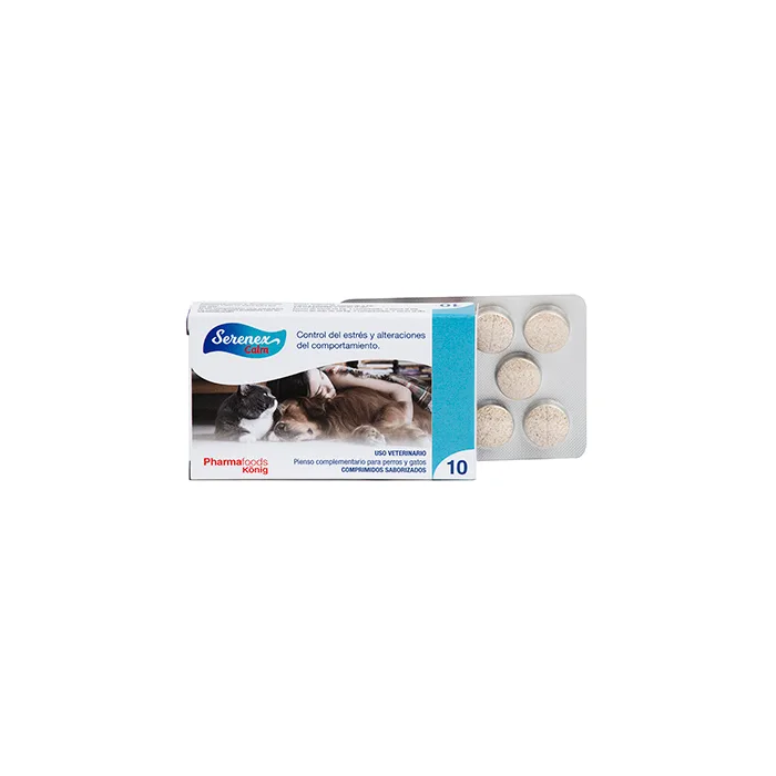 Konig Serenex Calm 10 Cap - Complemento Alimenticio para el Estrés