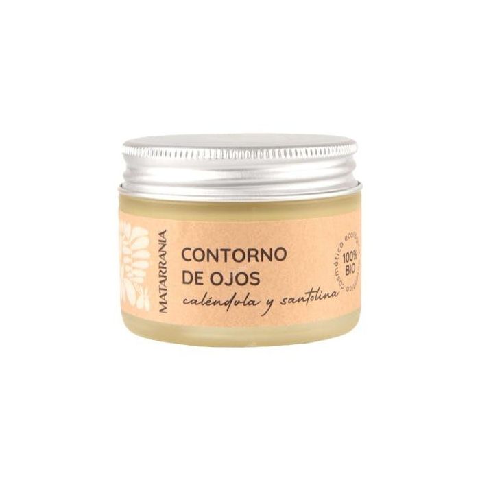 Matarrania Contorno de Ojos 100% BIO Antiedad y Antiojeras - Drena, Descongestiona, Atenúa Líneas de Expresión 30 ml