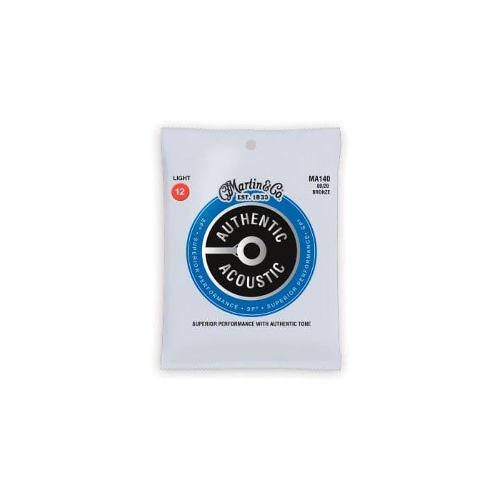Juego Acústica Authentic Sp Bronze 80/20 Light 12-54