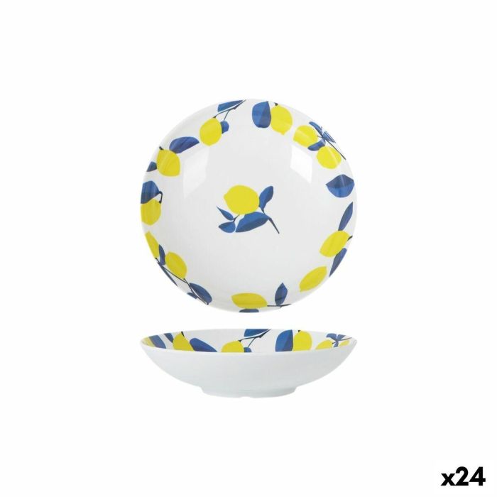 Plato Hondo La Mediterránea Limón 21 x 5,3 cm (24 Unidades) Plato Hondo La Mediterránea Limón 21 x 5,3 cm (24 Unidades)