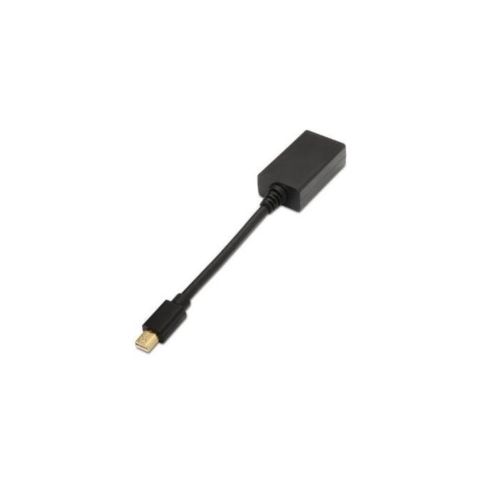 AISENS - CONVERSOR MINI DP A HDMI, MDP/M-HDMI A/H, NEGRO, 15CM