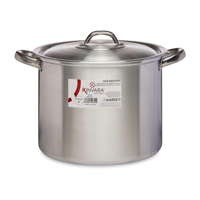 Olla Aluminio 24 Cm 8 L Kinvara (6 Unidades) 1 Olla Aluminio 24 Cm 8 L Kinvara (6 Unidades) 1