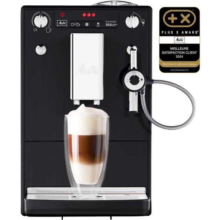 MELITTA E957-101 Cafetera espresso automática con molinillo de leche Caffeo Solo & Perfect - Negro MELITTA E957-101 Cafetera espresso automática con molinillo de leche Caffeo Solo & Perfect - Negro