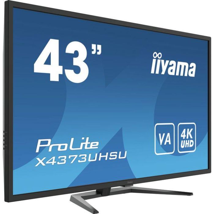 iiyama 43" UW VA-panel, 3840x2160 UHS, 3ms, 400cdm² HDR400, Speakers, 2xHDMI, 1xDisplayPort, USB-HUB (2x3.0/2x2.0), PBP, PIP, Remote control 1 iiyama 43" UW VA-panel, 3840x2160 UHS, 3ms, 400cdm² HDR400, Speakers, 2xHDMI, 1xDisplayPort, USB-HUB (2x3.0/2x2.0), PBP, PIP, Remote control 1