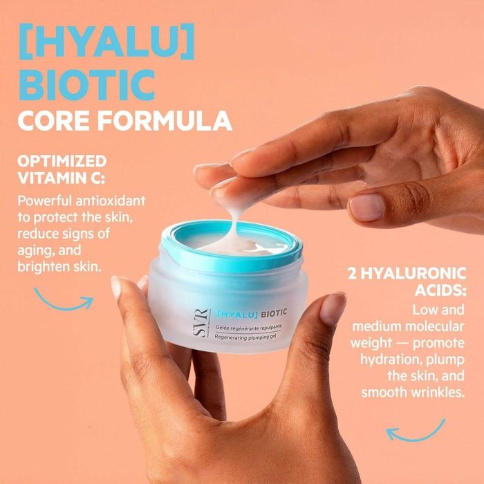 SVR Laboratoire Dermatologique HYALU biotic Gel Hidratante Antiarrugas y Antiedad con Probióticos, Ácido Hialurónico y Vitamina C 50 ml 5 SVR Laboratoire Dermatologique HYALU biotic Gel Hidratante Antiarrugas y Antiedad con Probióticos, Ácido Hialurónico y Vitamina C 50 ml 5