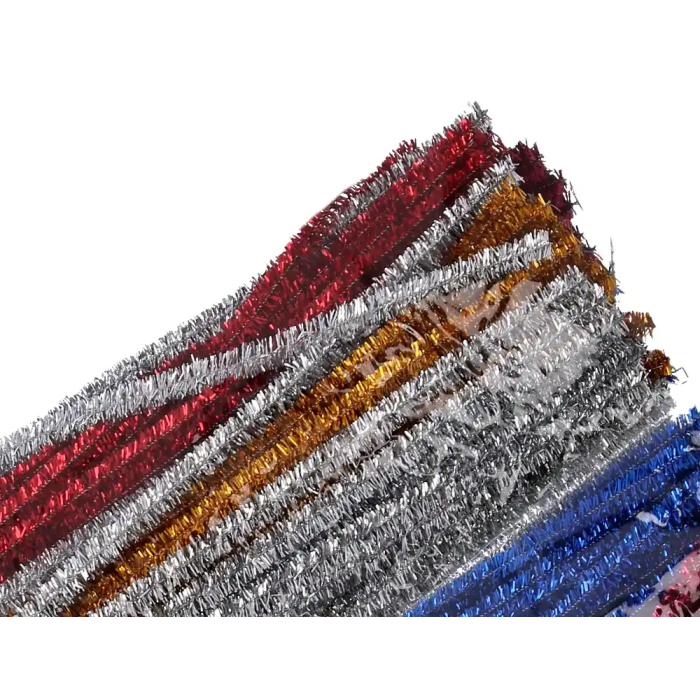 Liderpapel Limpiapipas de chenilla 30 cm colores brillantes surtidos bolsa de 100 unidades 3