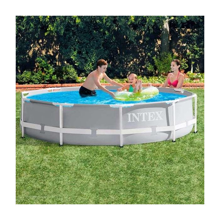 Piscina Desmontable Intex Prism Frame 4485 L (305 x 76 cm) Redonda 6 Piscina Desmontable Intex Prism Frame 4485 L (305 x 76 cm) Redonda 6