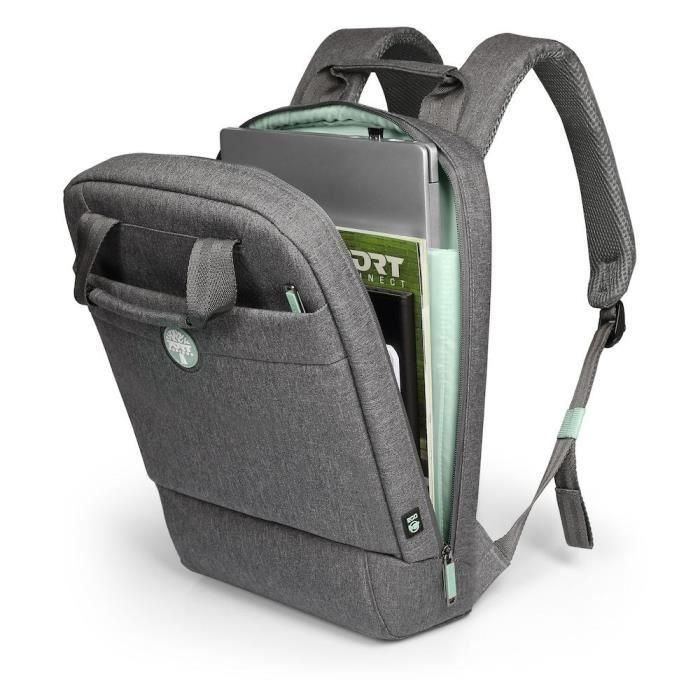 Port Designs POR3567044007022 Mochila ECO YOSEMITE para portátil de 13/14 pulgadas - 12 litros - Gris 1