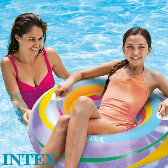 Flotador Hinchable Donut Intex Ø 91 cm 91 x 22 x 91 cm (24 Unidades) 4 Flotador Hinchable Donut Intex Ø 91 cm 91 x 22 x 91 cm (24 Unidades) 4