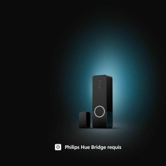 Philips Hue Sensor de contacto Negro Fácil instalación Control mediante la aplicación Hue PHI1701429812397 10