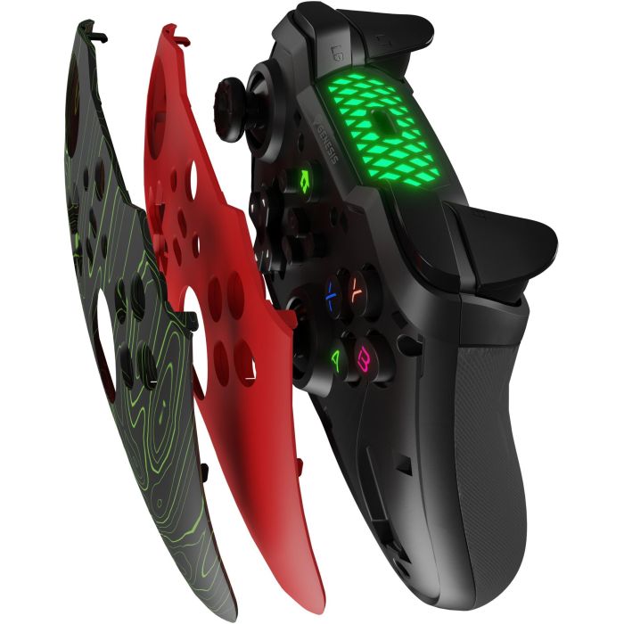 GENESIS Mangan 400 Gamepad Inalámbrico Bluetooth Rojo para Android, Mac, Nintendo Switch, PC, iOS Analógico/Digital con Vibración y 15h Autonomía 5 GENESIS Mangan 400 Gamepad Inalámbrico Bluetooth Rojo para Android, Mac, Nintendo Switch, PC, iOS Analógico/Digital con Vibración y 15h Autonomía 5