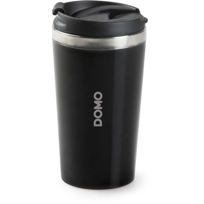 Domo DO733K Cafetera de filtro 900W, 4-10 tazas, Pantalla LCD, 3 intensidades, Negra 1