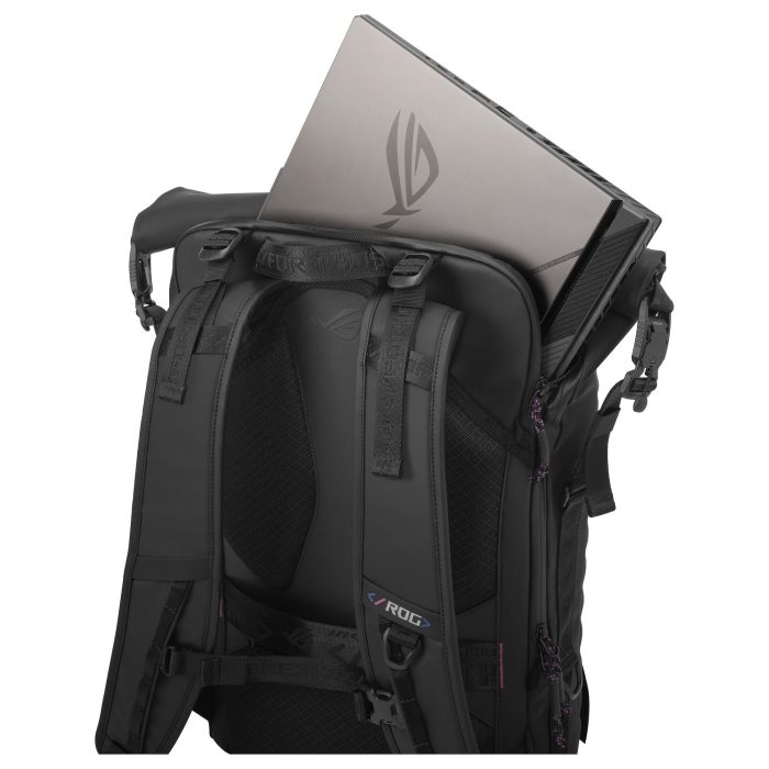ASUS ROG SLASH BACKPACK 4.0 Mochila para portátil hasta 18" Negra 2