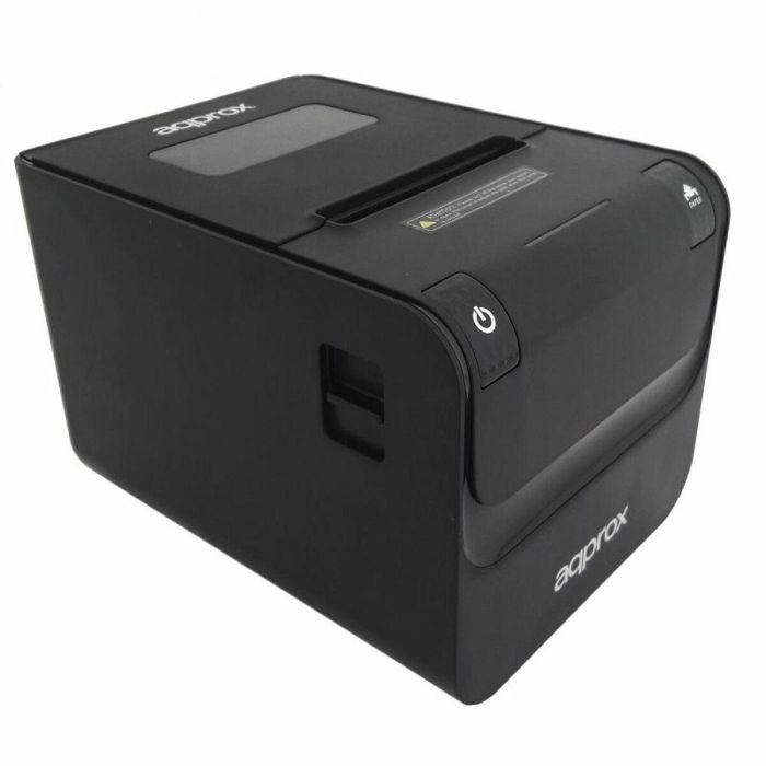 Approx APPPOS80AMUSE Impresora Térmica de Tickets para TPV 80mm, USB, RS232, Ethernet, Auto-corte 250mm/s, Negra 3