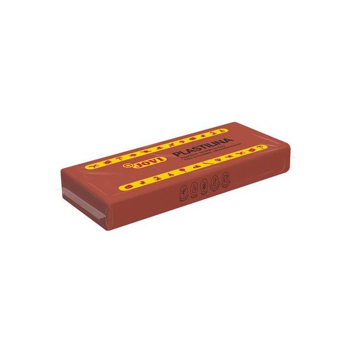 Jovi Plastilina School Pastilla 150 gr Marrón Caja 15 Ud
