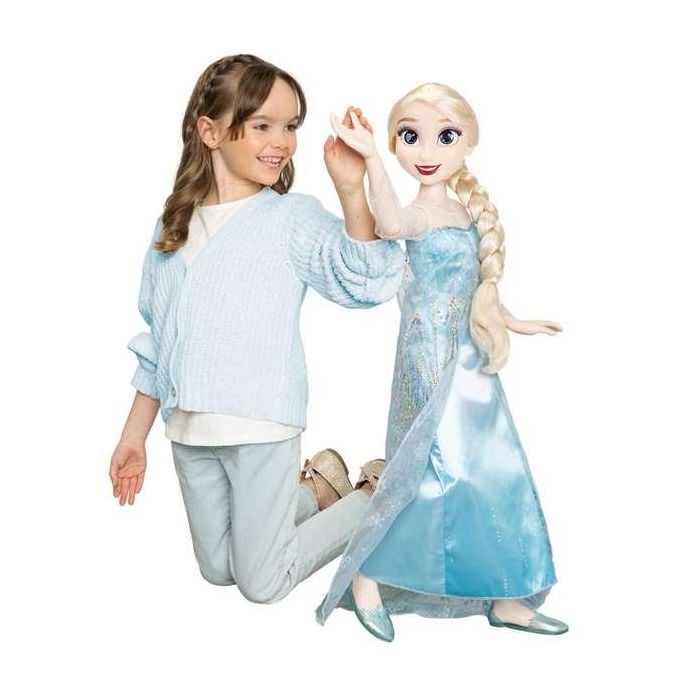 Muñeca princesa frozen elsa disney 80cm. 3 Muñeca princesa frozen elsa disney 80cm. 3