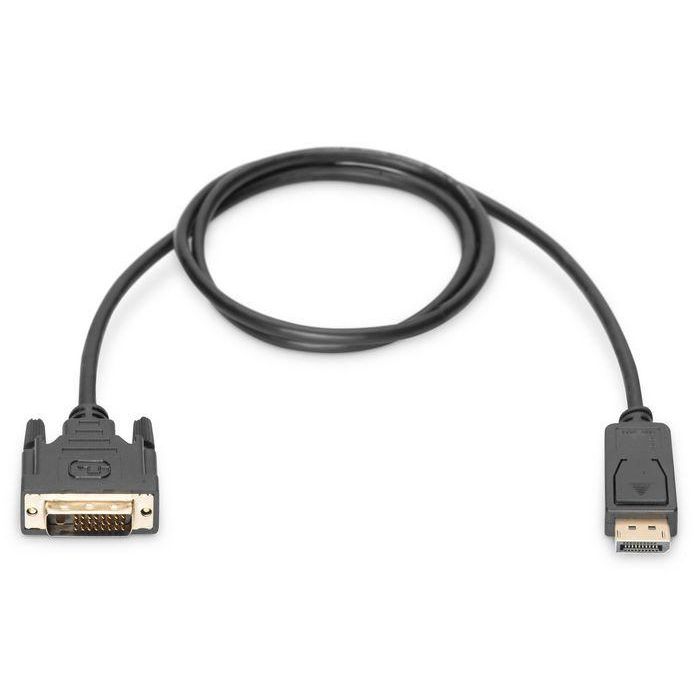Digitus DisplayPort adapter cable, DP - DVI (24 1) M/M, 2.0m, w/interlock, DP 1.1a, CE, bl 2 Digitus DisplayPort adapter cable, DP - DVI (24 1) M/M, 2.0m, w/interlock, DP 1.1a, CE, bl 2