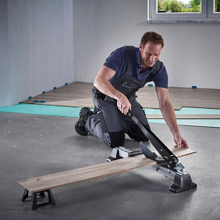 Wolfcraft Guillotina para Corte de Vinilo y Laminados Profesional VLC 1000 Referencia 6940000 Ancho 370mm Grosor 14mm 1