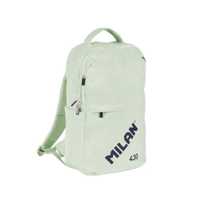 Milan Mochila Urbana Compacta Con Cierre De Seguridad 15 L Colección 430 Since 1918 Verde