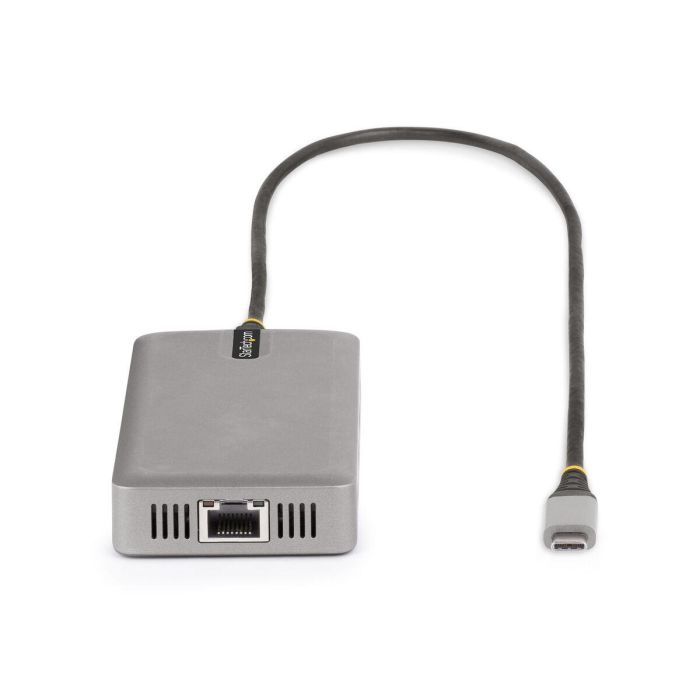 Hub USB-C Startech 117B-USBC-MULTIPORT Gris 100 W 4 Hub USB-C Startech 117B-USBC-MULTIPORT Gris 100 W 4