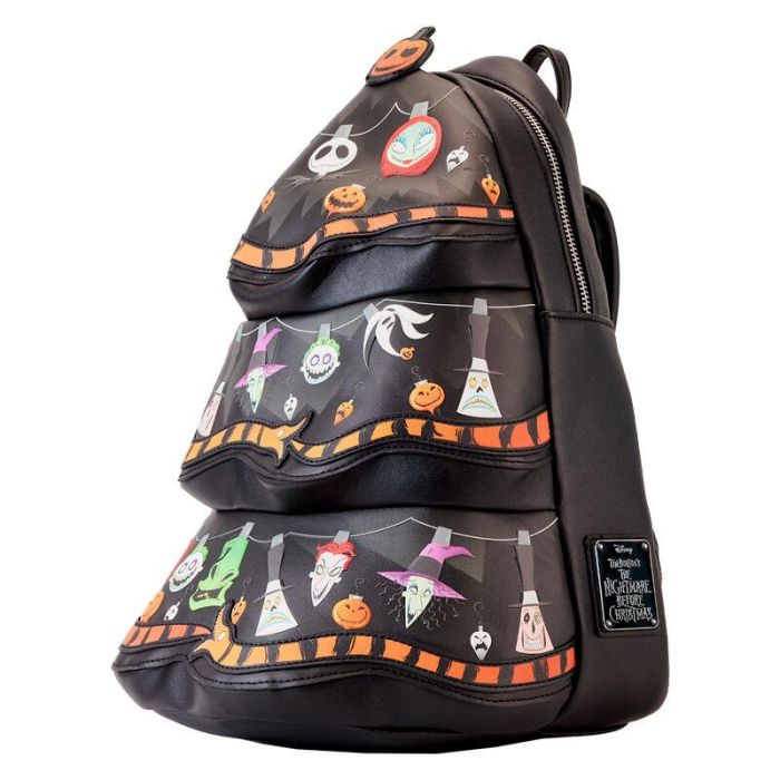 Mochila Arbol Luces Pesadilla Antes de Navidad Disney Loungefly 33cm 1