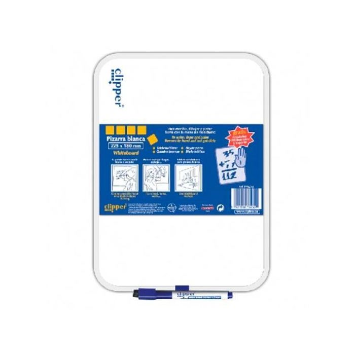 Alpino Pizarra Blanca Grande 35x25 cm Con Rotulador Blister