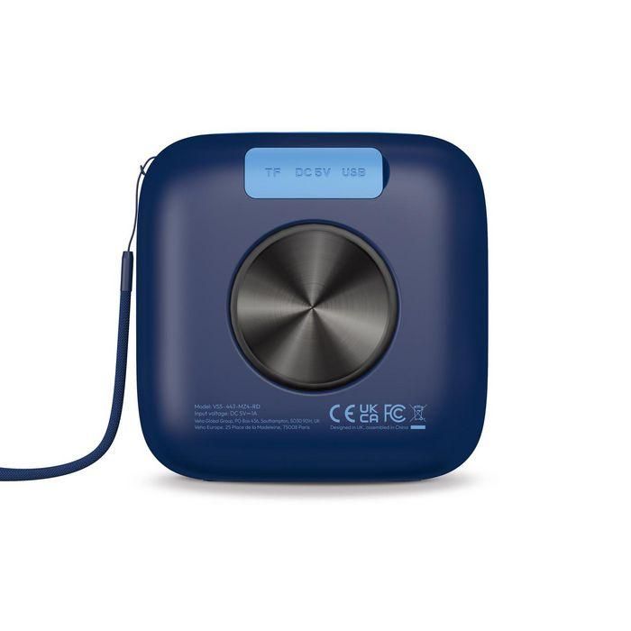 Veho The MZ-4 is a compact yet powerful 5W portable wireless speaker. The MZ4 has TWS so you can pair with another MZ4 speaker and has a built-in mic for speakerphone functionality 11 Veho The MZ-4 is a compact yet powerful 5W portable wireless speaker. The MZ4 has TWS so you can pair with another MZ4 speaker and has a built-in mic for speakerphone functionality 11