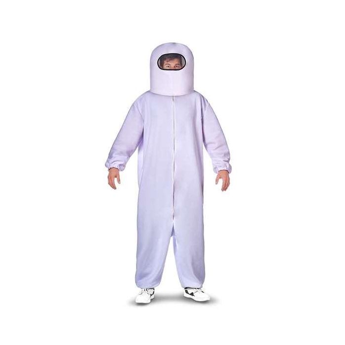 My Other Me Disfraz Among Us Impostor White XL para Niños - Incluye Escafandra, Traje con Cremallera y Bolsillos My Other Me Disfraz Among Us Impostor White XL para Niños - Incluye Escafandra, Traje con Cremallera y Bolsillos