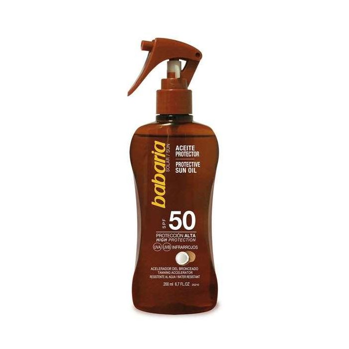 Aceite protector solar coco f-50 en spray 200 ml