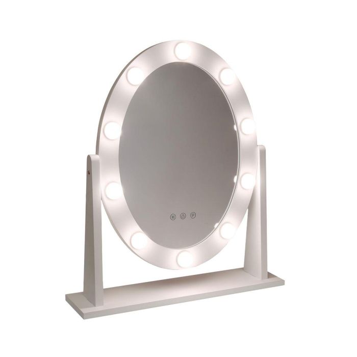 Espejo con Soporte Versa Glam 53 X 12 X 50 CM 3 Espejo con Soporte Versa Glam 53 X 12 X 50 CM 3