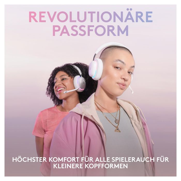 Logitech G735 Auriculares Inalámbricos Bluetooth y Lightspeed, Diadema para Gaming, Color Blanco Mist Logitech G735 Auriculares Inalámbricos Bluetooth y Lightspeed, Diadema para Gaming, Color Blanco Mist