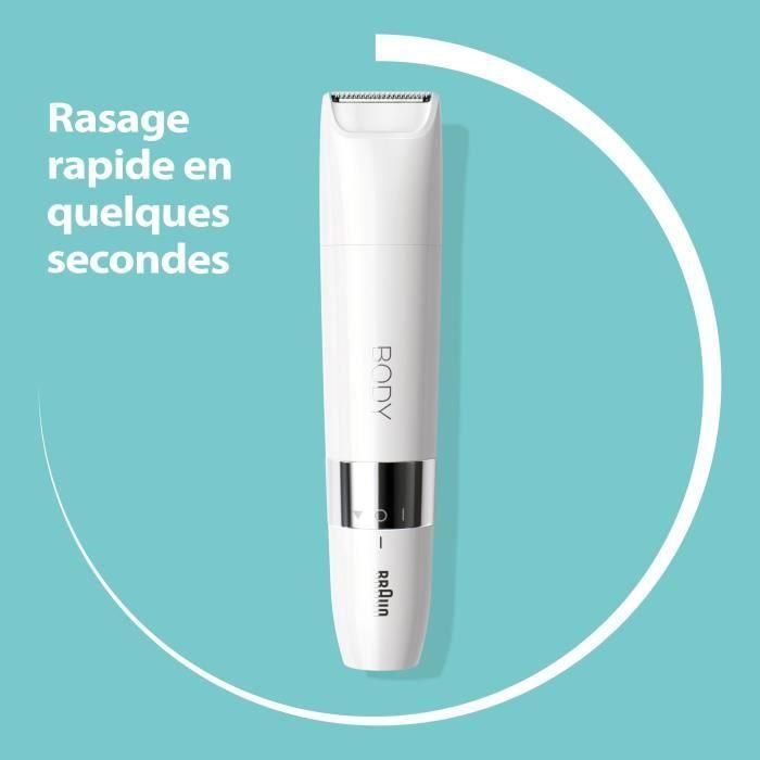 Depiladora Eléctrica Braun BS1000 Blanco Unisex Suave 4 Depiladora Eléctrica Braun BS1000 Blanco Unisex Suave 4