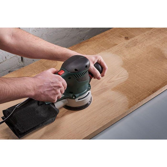 Wolfcraft Disco de Lijar Multiorificio para Lijadora Excéntrica, Ø125mm, Grano 180 4