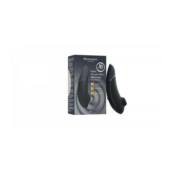 Succionador de Clítoris Womanizer WOM180-BLACK Negro 15 Succionador de Clítoris Womanizer WOM180-BLACK Negro 15