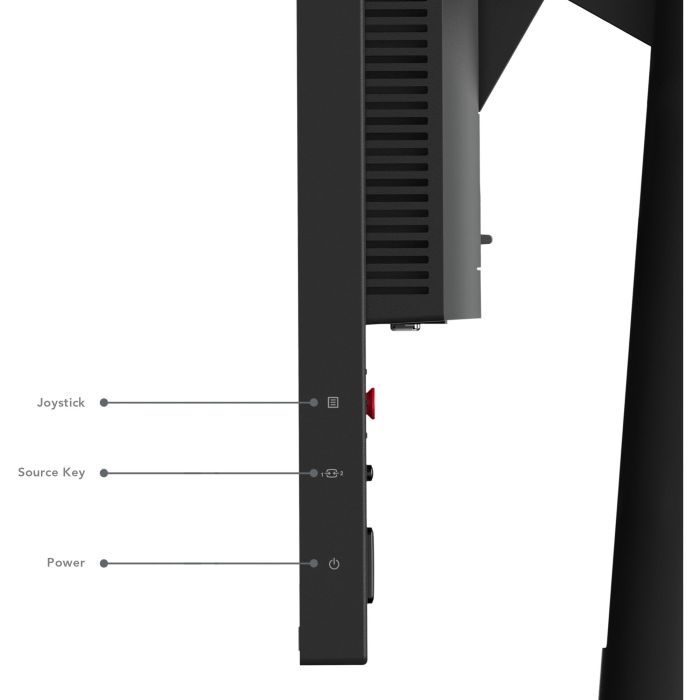 Lenovo T24d-30 Monitor 24" FHD IPS 100Hz 1920x1200 Antirreflectante Altavoces Pivot Negro 10