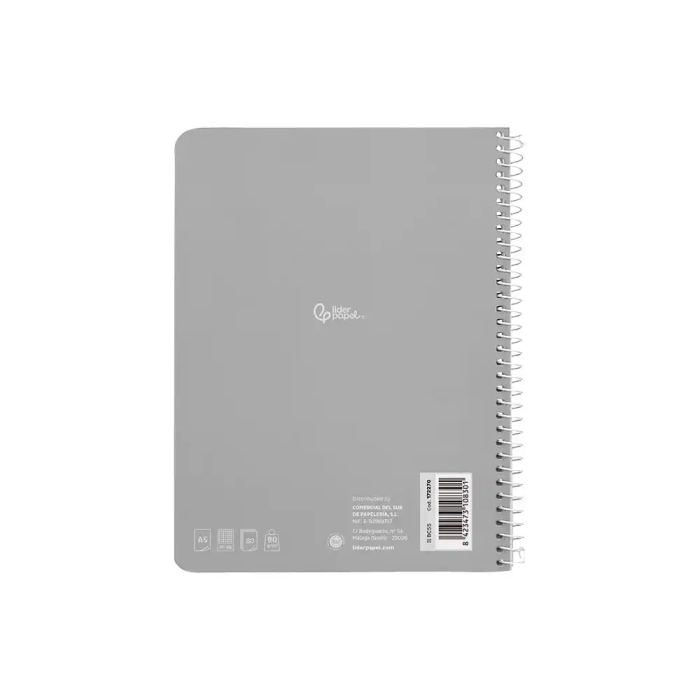 Liderpapel Cuaderno Espiral A5 Witty Tapa Dura 80 Hojas 90gr Rayado Nº46 Colores Surtidos 3 Liderpapel Cuaderno Espiral A5 Witty Tapa Dura 80 Hojas 90gr Rayado Nº46 Colores Surtidos 3