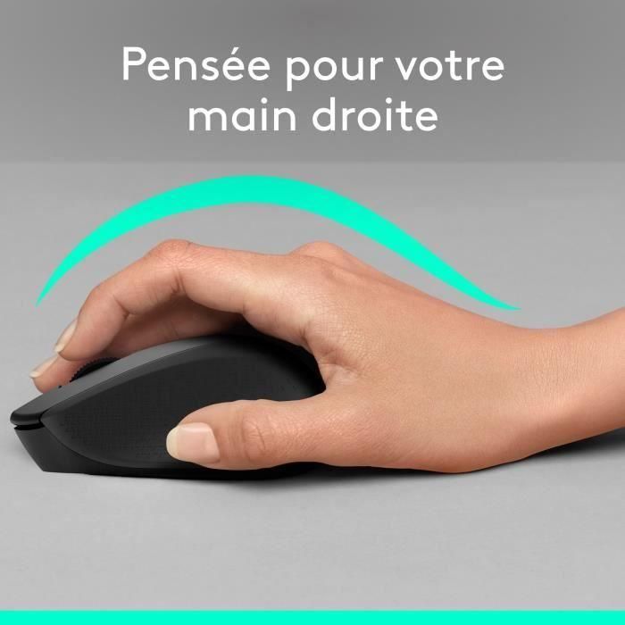 Logitech M330 Silent Plus, 1000 dpi, USB 2.4GHz, 1xAA, Black 2 Logitech M330 Silent Plus, 1000 dpi, USB 2.4GHz, 1xAA, Black 2