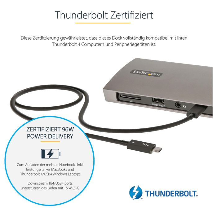 Hub USB Startech TB4CDOCKUE 12 Hub USB Startech TB4CDOCKUE 12