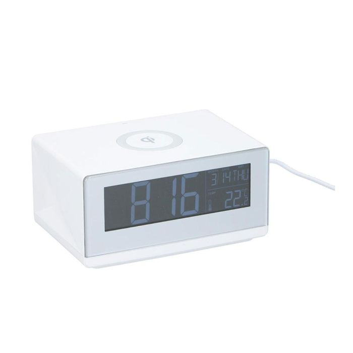 Reloj despertador con cargador inalámbrico 5 W grundig