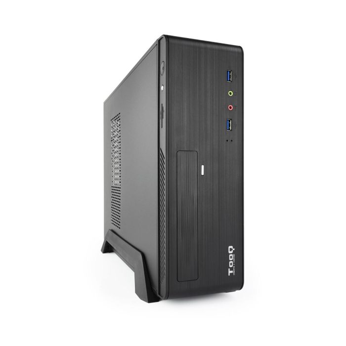 TOOQ CAJA SLIM MATX TQC-3006DU3C 500W LECTOR TARJETAS