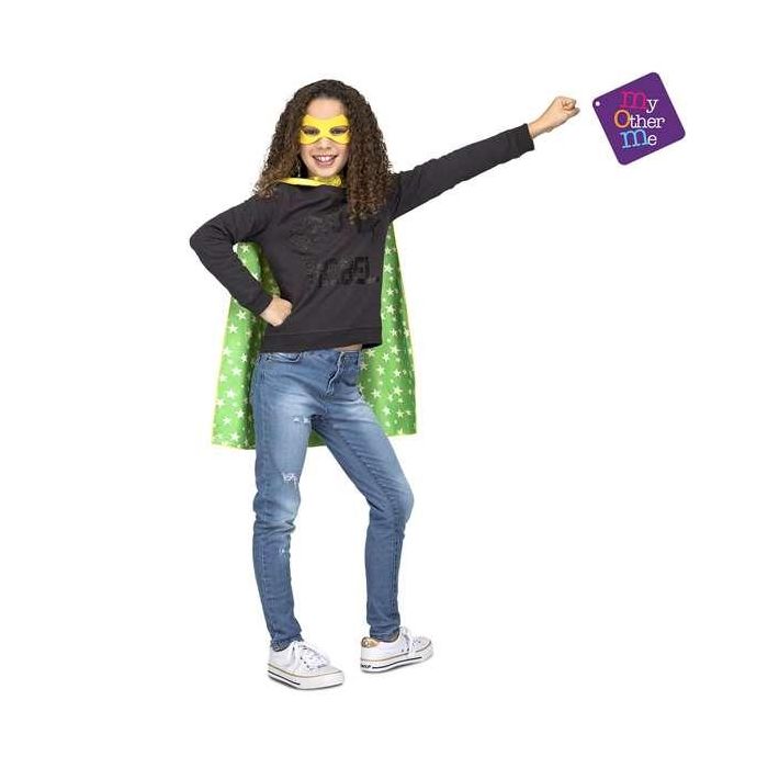 Disfraz para Niños My Other Me Verde Amarillo Superhéroe 3-6 años (2 Piezas) 1