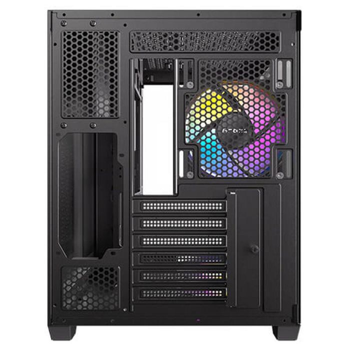 Antec CX800 Midi Tower PC Negro/Madera con Ventana Lateral y Ventiladores Preinstalados (2x 120mm Laterales, 1x 120mm Trasero) 4