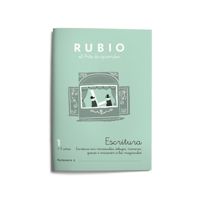 Cuaderno Rubio Caligrafia Nº 1 10 unidades 1