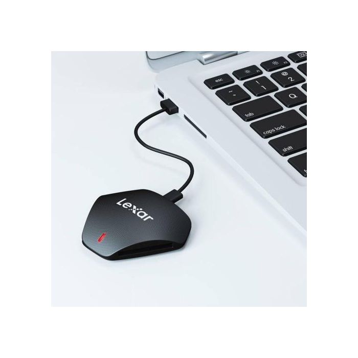 Lexar Professional Multi-Card 3-in-1 USB 3.1 Reader lector de tarjeta USB 3.2 Gen 1 (3.1 Gen 1) Type-C Negro 2 Lexar Professional Multi-Card 3-in-1 USB 3.1 Reader lector de tarjeta USB 3.2 Gen 1 (3.1 Gen 1) Type-C Negro 2