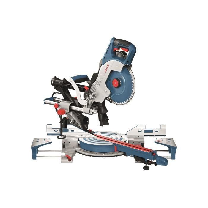Sierra de inglete radial BOSCH PROFESIONNAL GCM 8 SDE - 261 mm - 30 mm - 1600W Sierra de inglete radial BOSCH PROFESIONNAL GCM 8 SDE - 261 mm - 30 mm - 1600W