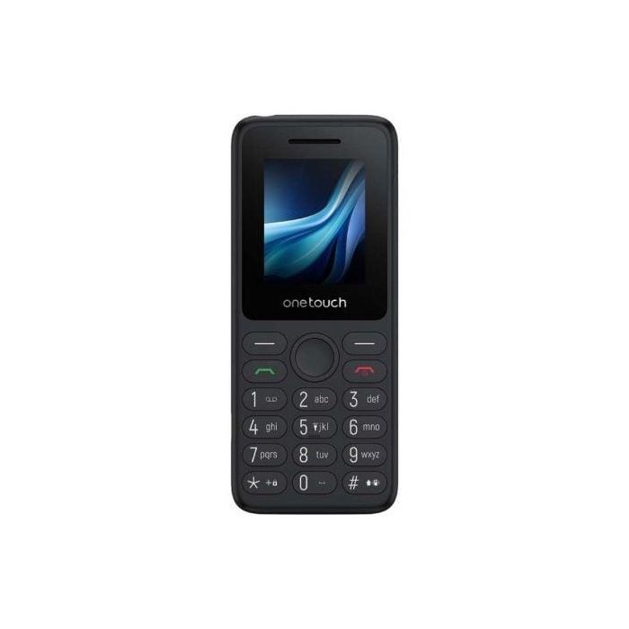 TCL T314D1-3ALCA112 Teléfono Móvil One Touch 5041 para Personas Mayores 4G Gris Oscuro 128MB ROM 64MB RAM