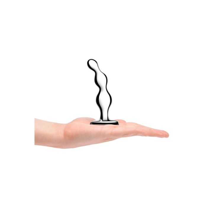 Plug Anal B-Vibe Plateado 9 Plug Anal B-Vibe Plateado 9